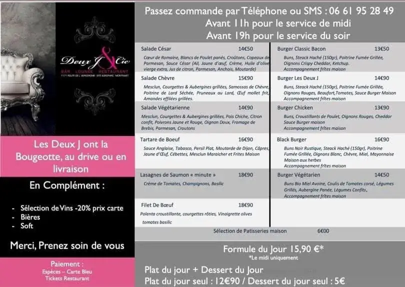 Menu_Les Deux J&Cie Restaurant Avignon_Avignon_image_2