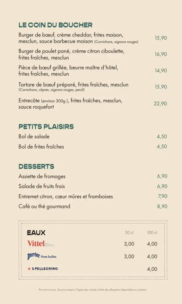 Menu_Le bistrot trefle_Avignon_image_1