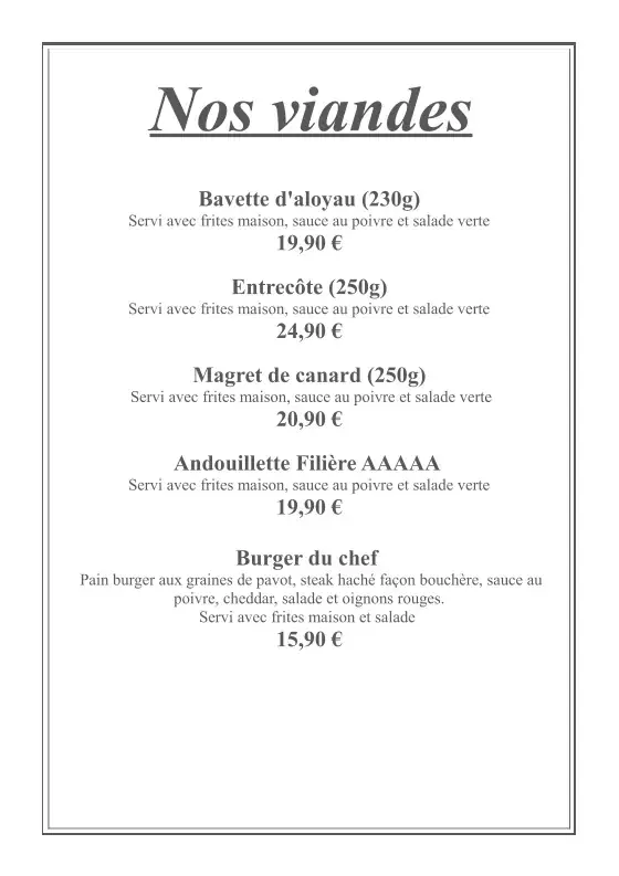 Menu_Restaurant - pizzeria LE THOLEAN Agroparc_Avignon_image_3