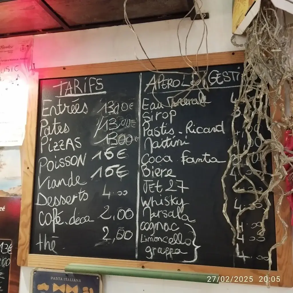 Menu_Napoli Mia Restaurant_Avignon_image_4