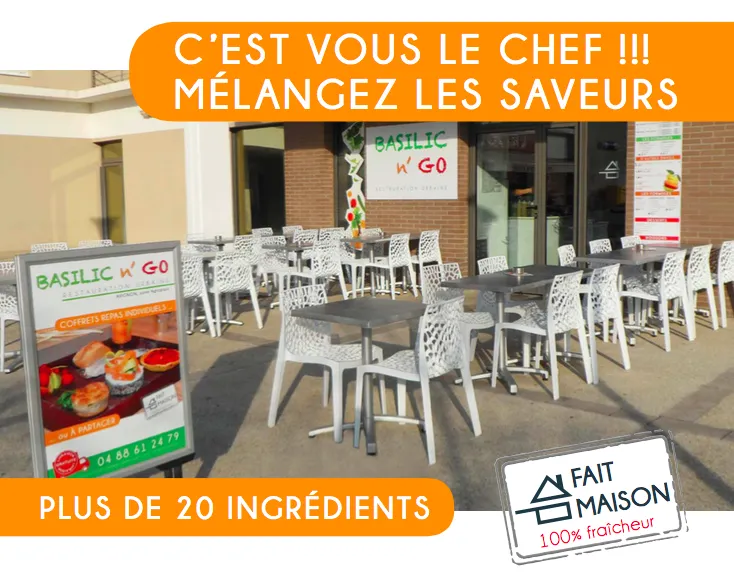 BASILIC N'GO restaurant in Avignon