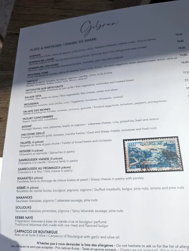 Menu_Restaurant Gibran_Mouans-Sartoux_image_2