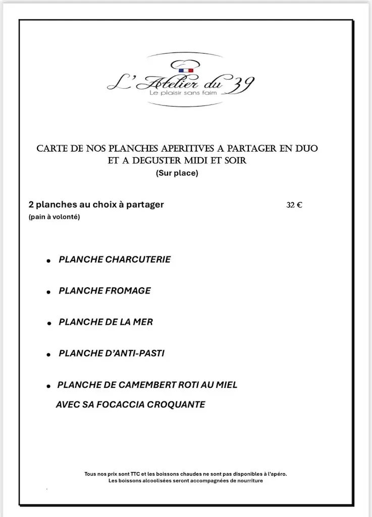 Menu_L’Atelier du 39_Mouans-Sartoux_immagine_3