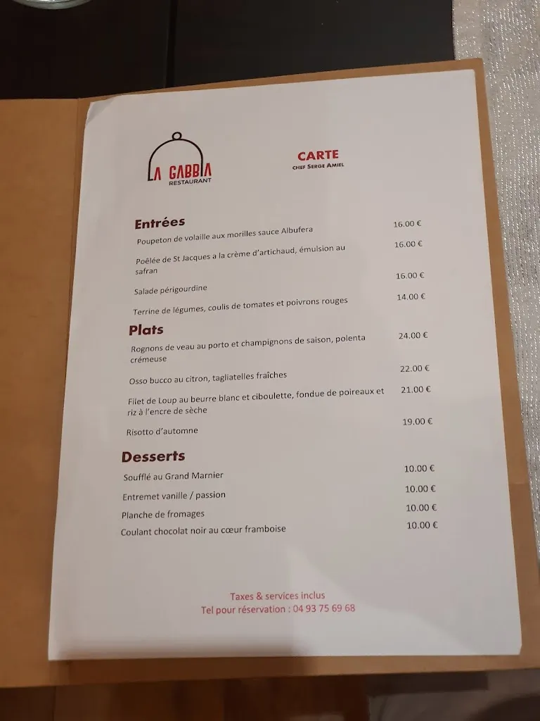 Menu_La Gabbia_Mouans-Sartoux_image_3