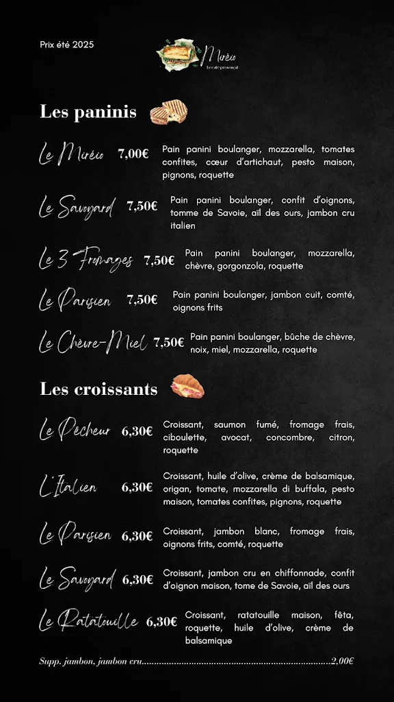 Menu_Miréio, le café provençal_Mouans-Sartoux_image_2