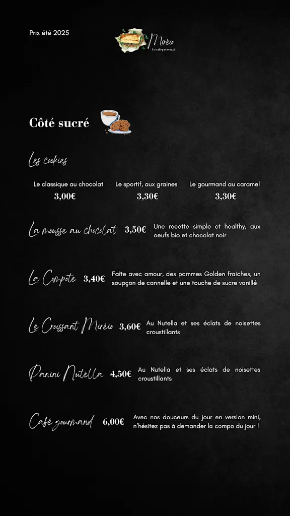 Menu_Miréio, le café provençal_Mouans-Sartoux_image_4