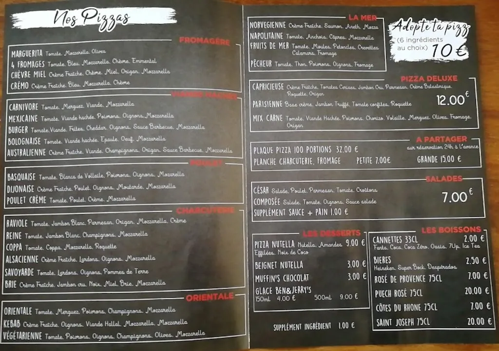 Menu_Presto Pizza_Pont-de-Chéruy_image_1