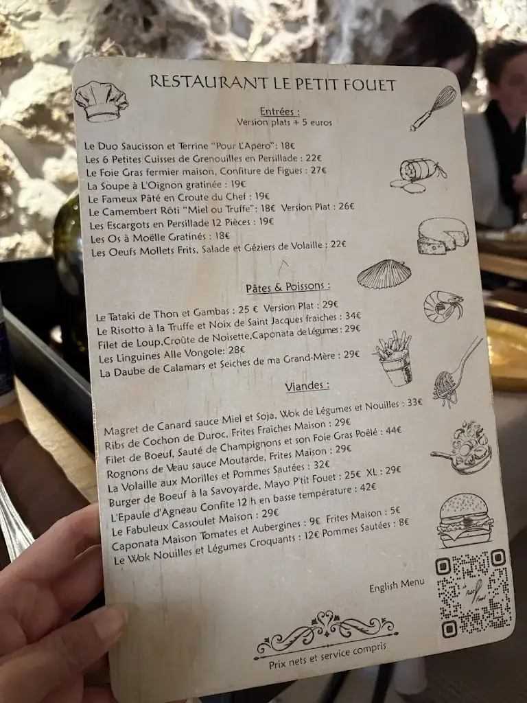 Menu_Le Petit Fouet - Restaurant Mougins_Mougins_image_2