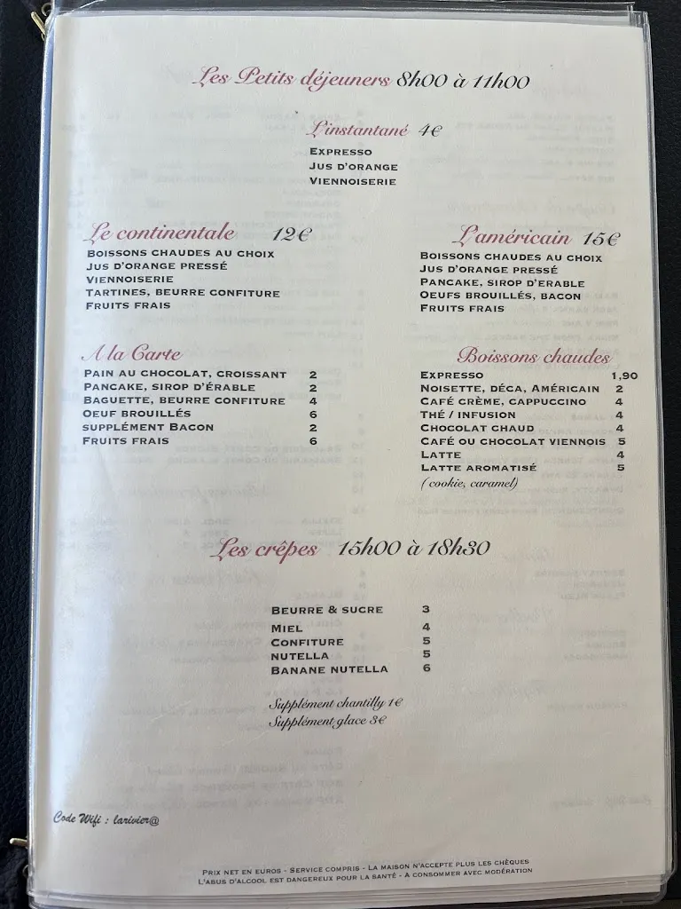 Menu_La Riviera_Mougins_image_1