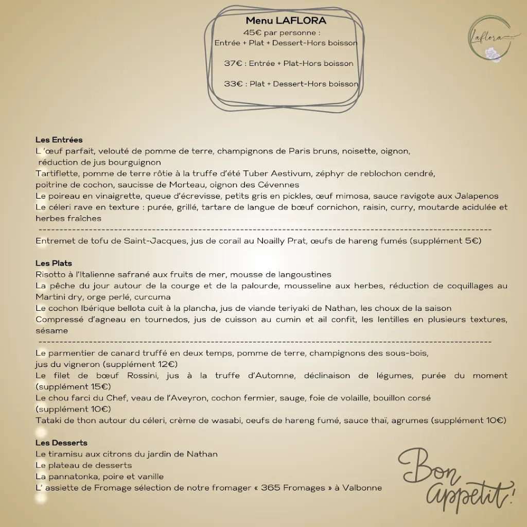 Menu_Restaurant Laflora_Mougins_image_2
