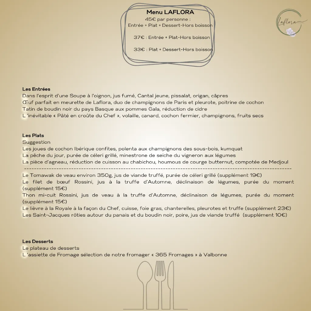 Menu_Restaurant Laflora_Mougins_image_3