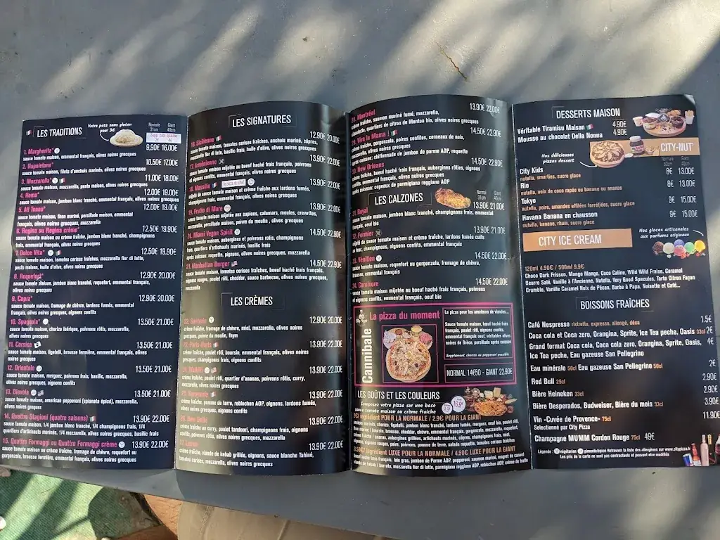 Menu_City Pizza_Mougins_immagine_1
