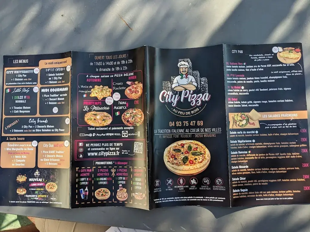 Menu_City Pizza_Mougins_immagine_2