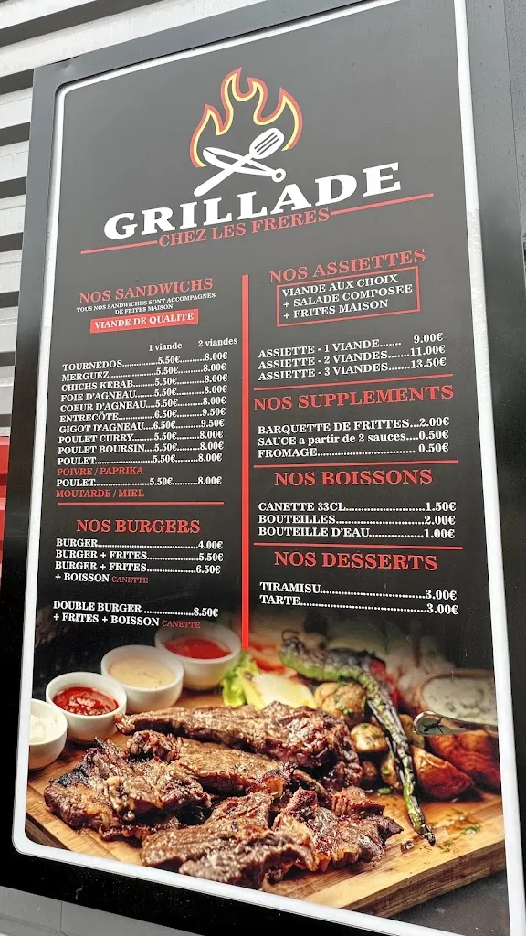 Menü_Grillade chez les frères_Marseille_Bild_3