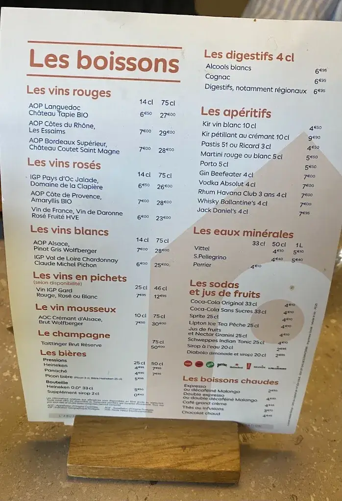Menu_Restaurant @ Campanile Marseille Saint Antoine_Marseille_image_1