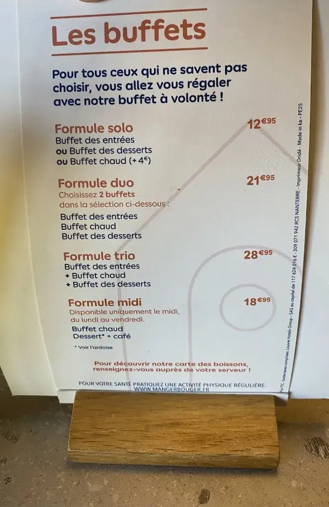 Menu_Restaurant @ Campanile Marseille Saint Antoine_Marseille_image_2