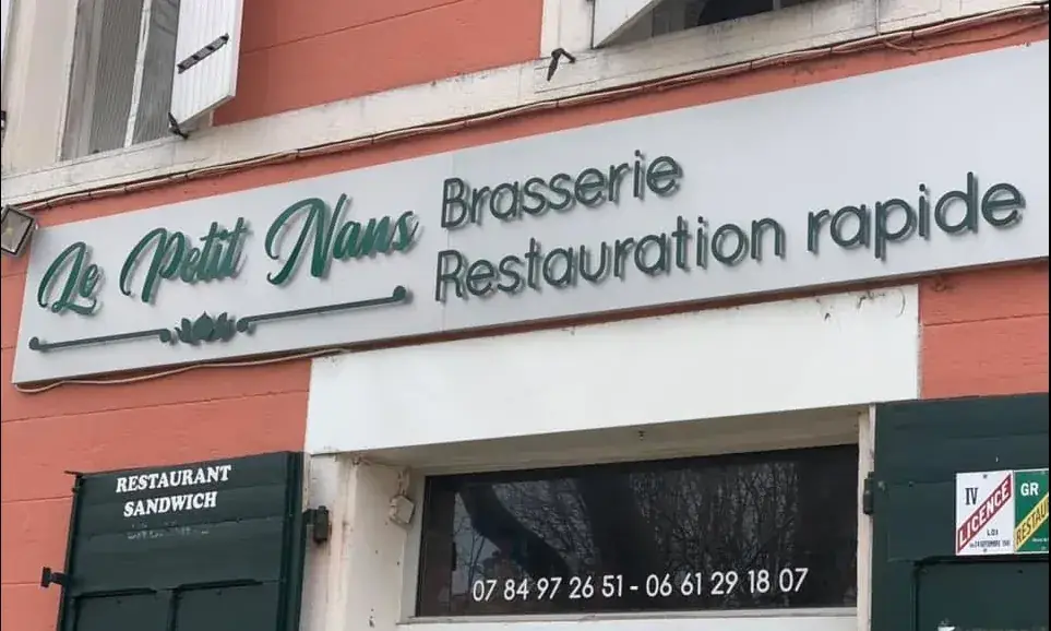 Le Petit Nans restaurant in Nans-les-Pins