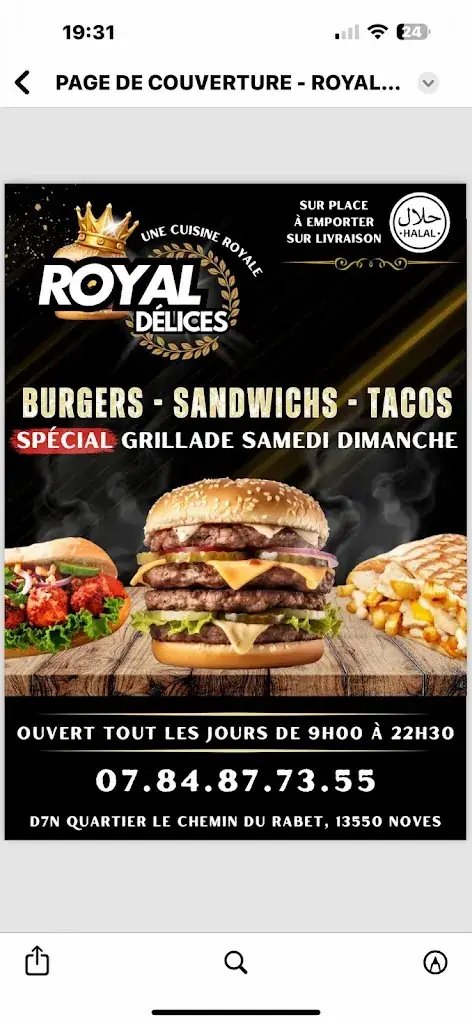 Menu_Royal Délice_Noves_image_3