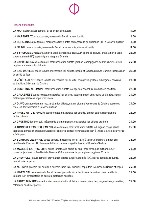 Menu_Restaurant Opéra Sion_Sion_image_1