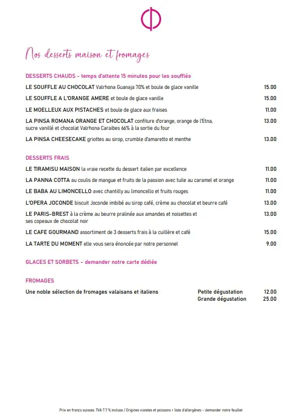 Menu_Restaurant Opéra Sion_Sion_image_4