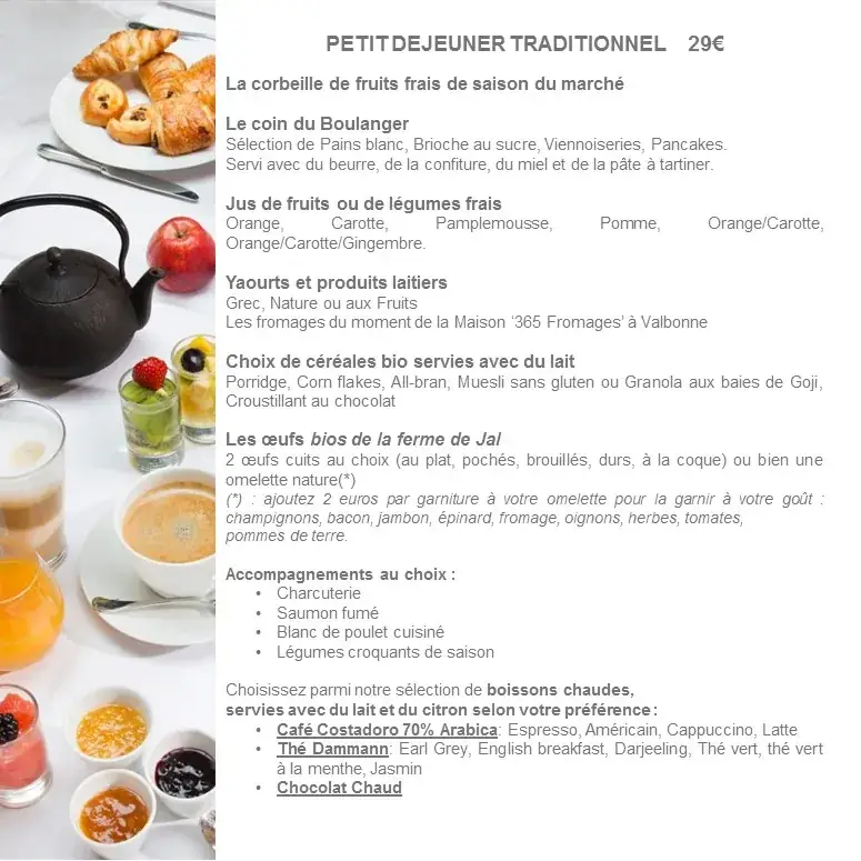 Menü_Restaurant La Begude_Opio_Bild_1