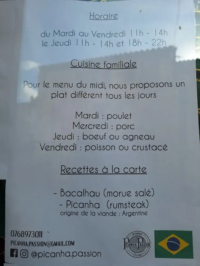 Menu_Picanha Passion_Ollioules_image_1