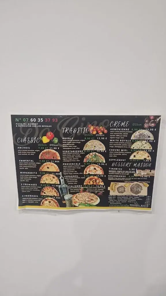 Menu_Pizza Da Gino_Ollioules_image_2