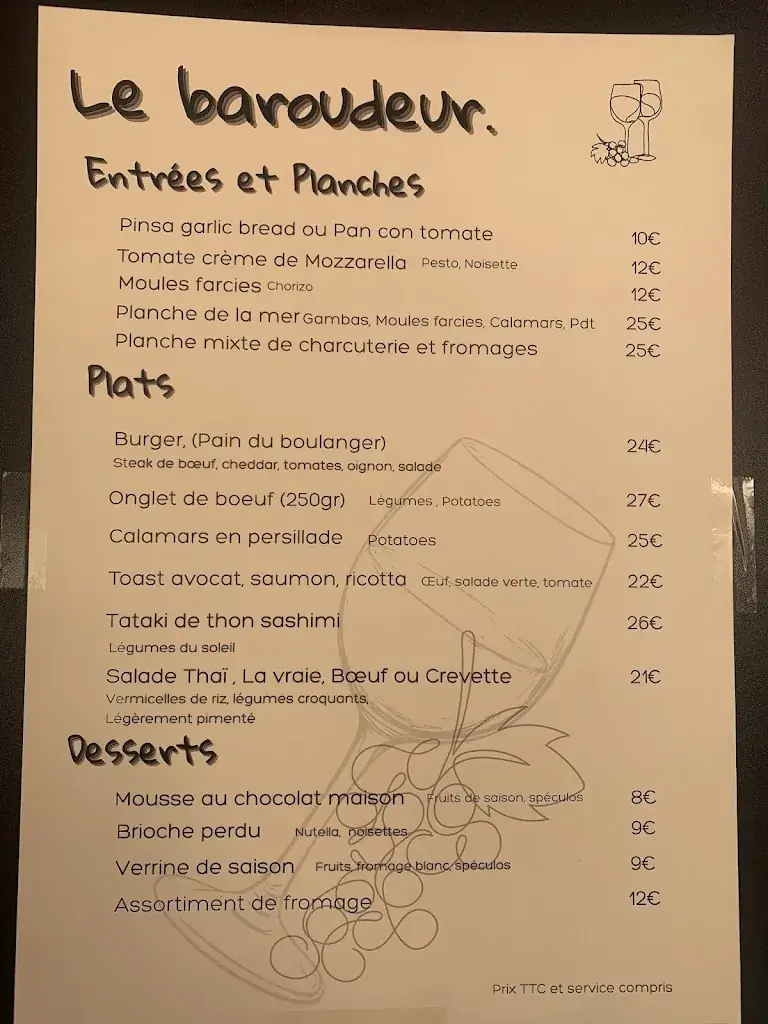 Menu_Le Baroudeur_Sanary-sur-Mer_image_1