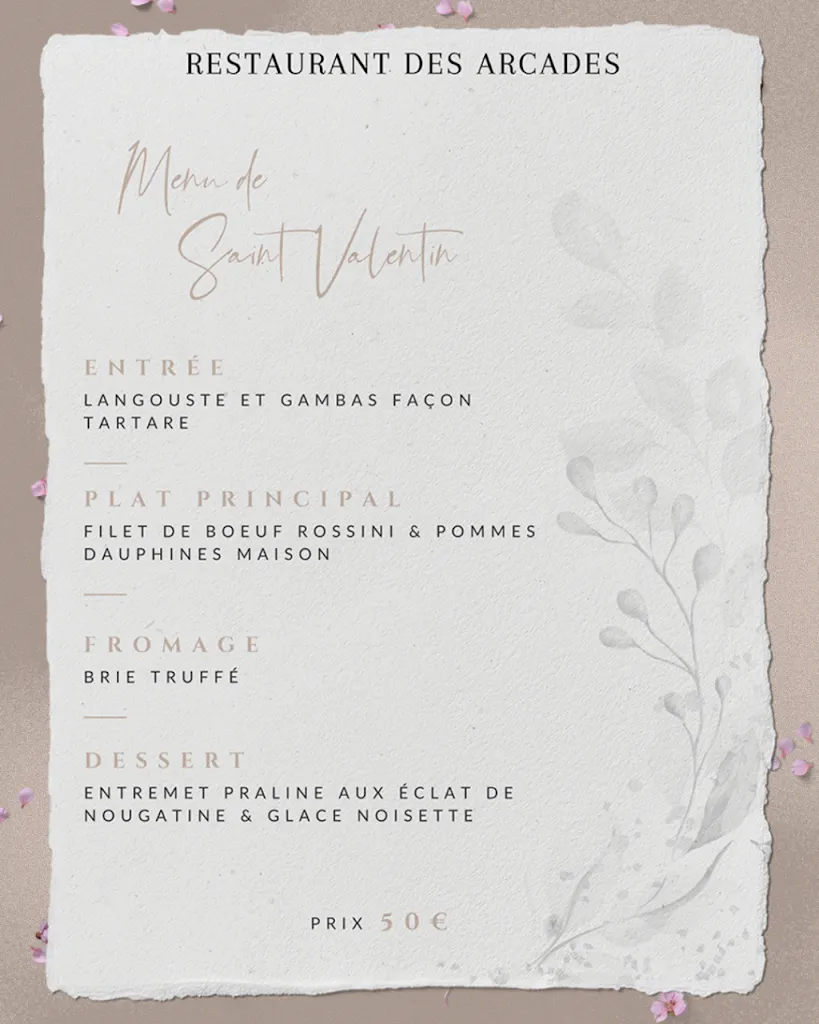 Menu_Restaurant des Arcades_Orgon_image_4