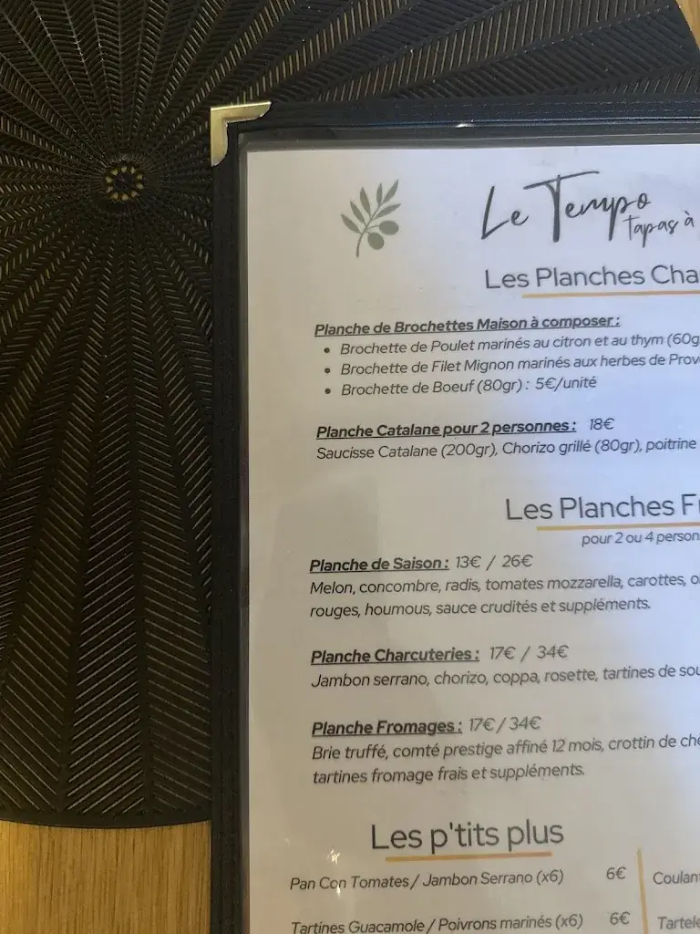 Menu_Le Tempo_Oraison_image_1