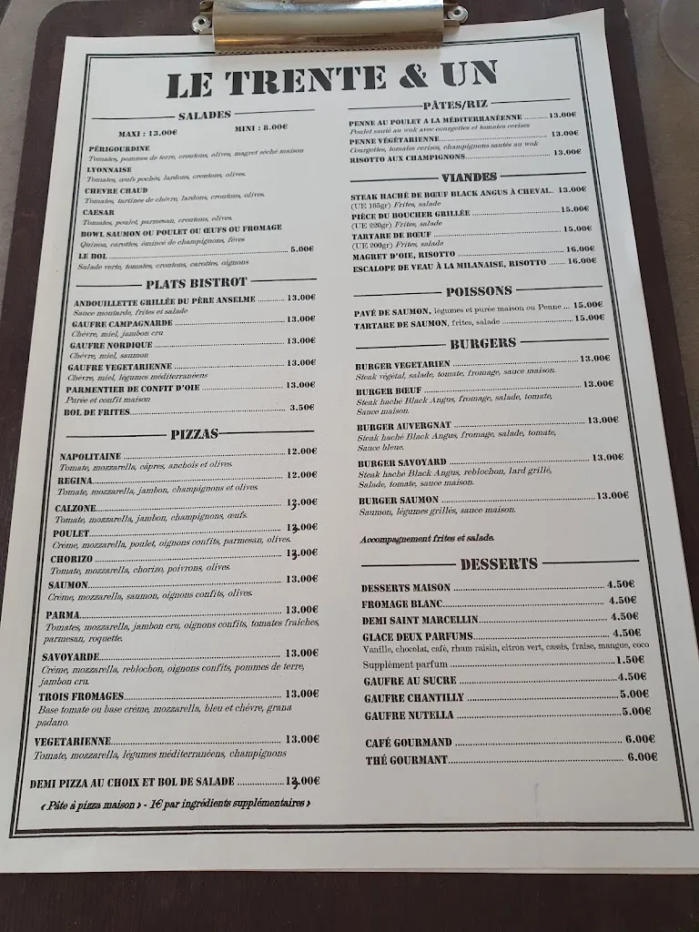 Menu_Le trente et un_Oullins-Pierre-Bénite_immagine_4