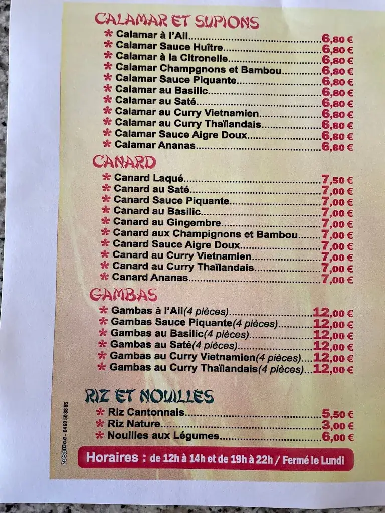 Menu_New Wok Buffet - Restaurant asiatique à Peipin_Peipin_image_1