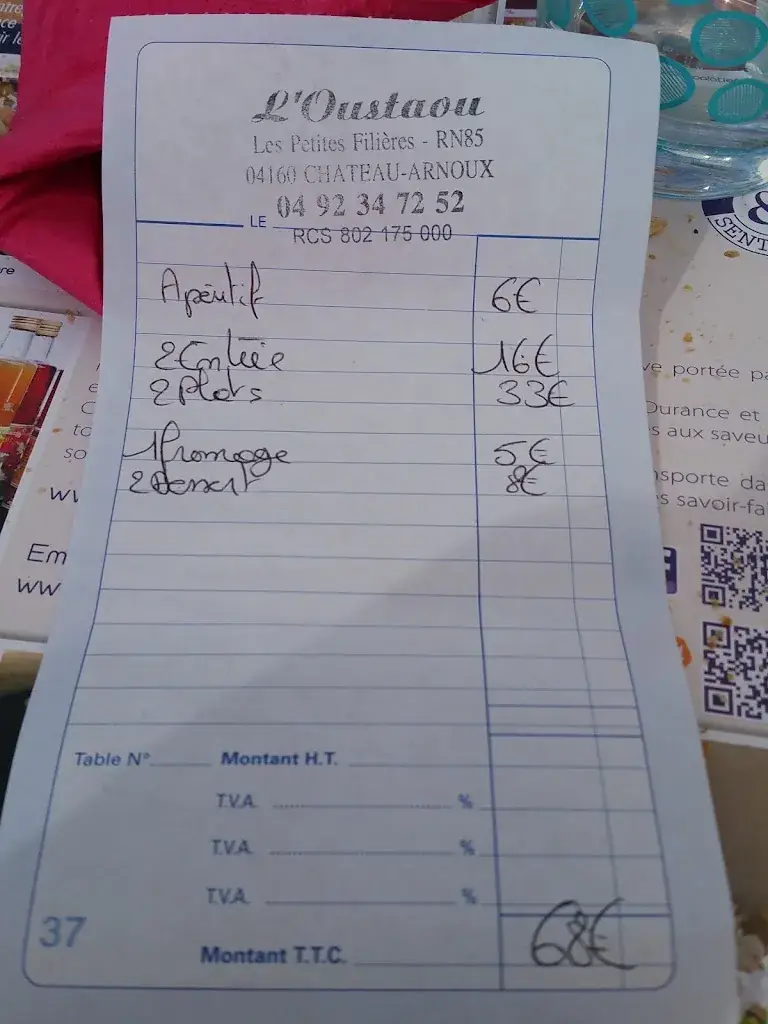 Menu_L'OUSTAOU_Château-Arnoux-Saint-Auban_image_4