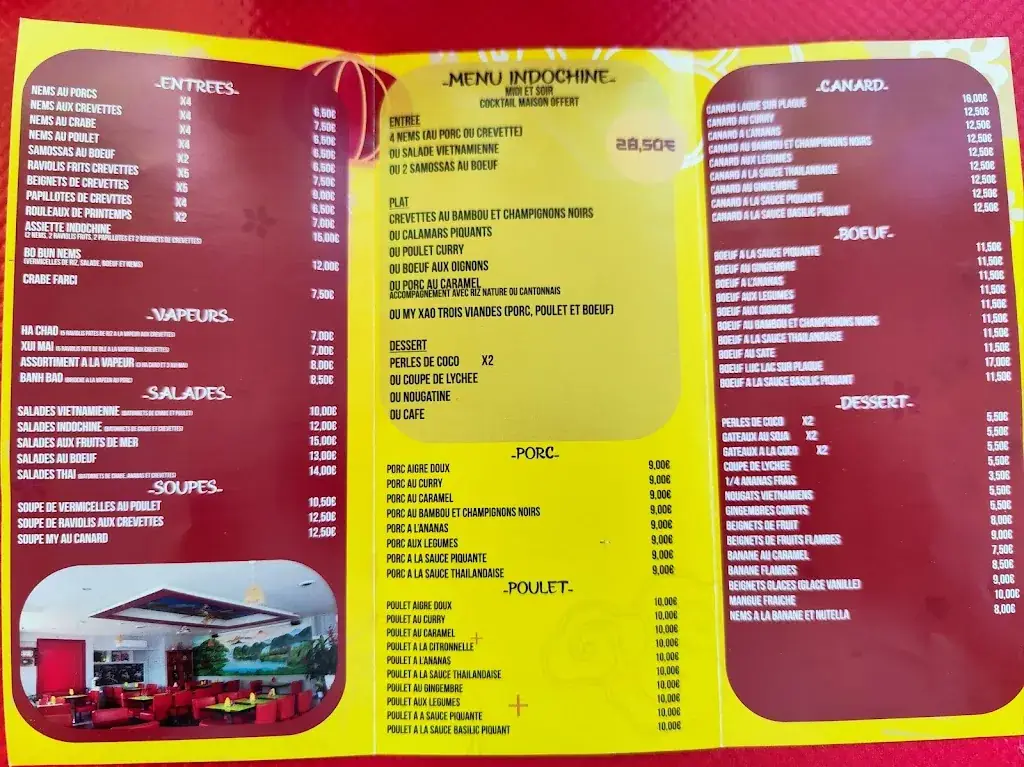 Menu_Restaurant Indochine Pélissanne_Pélissanne_image_2