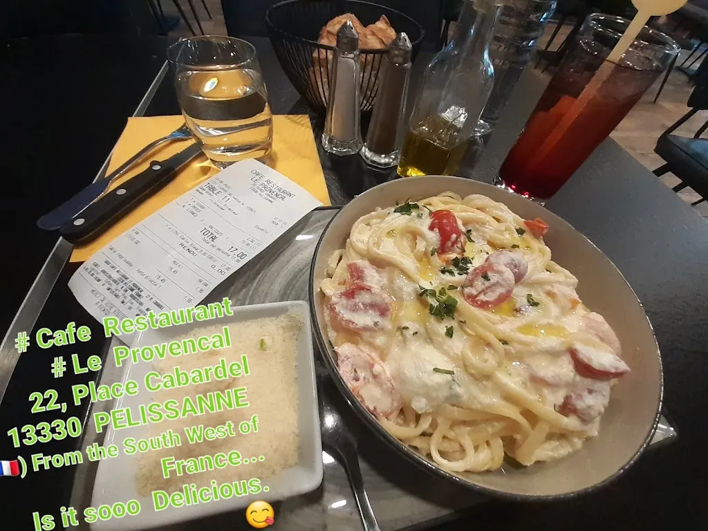 Menu_Café Restaurant Le Provençal_Pélissanne_image_2