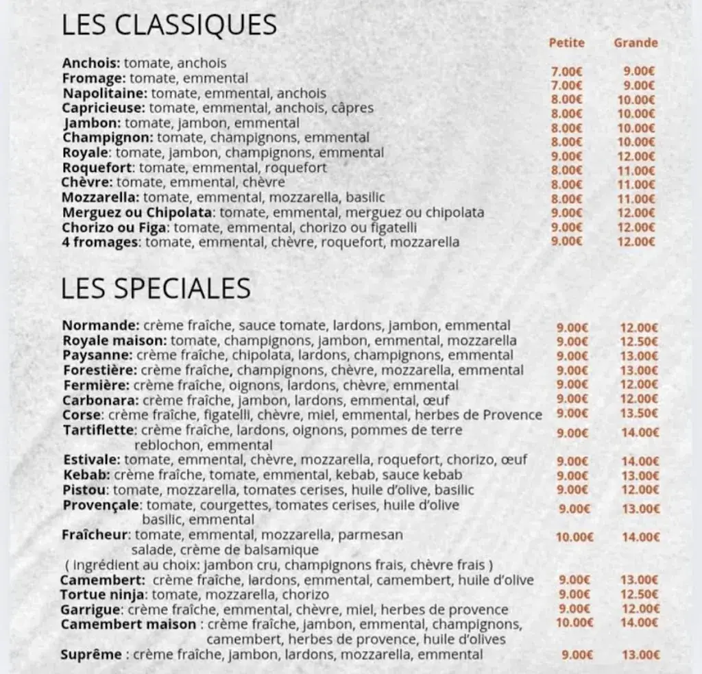 Menu_Pizza de la Place_Pélissanne_image_1