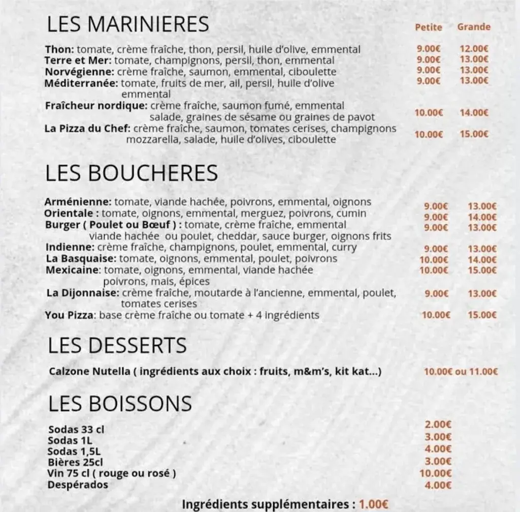 Menu_Pizza de la Place_Pélissanne_image_2