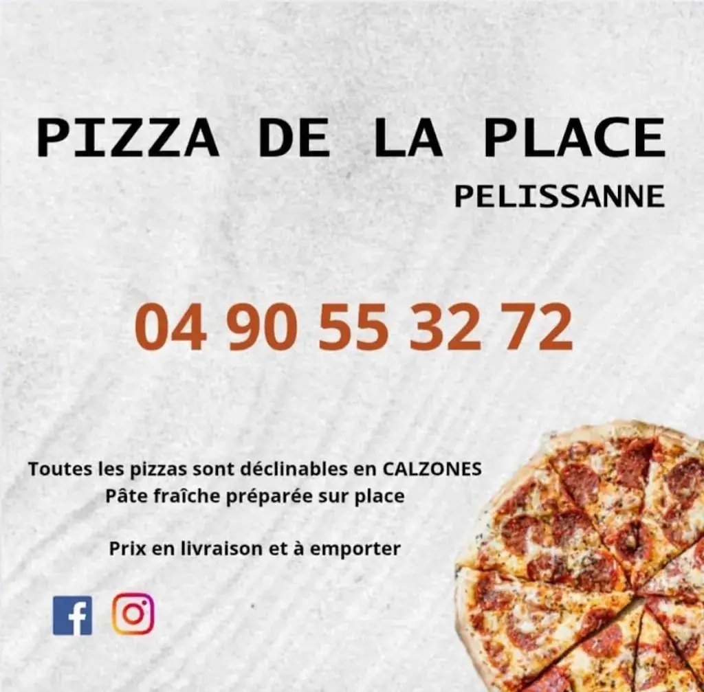 Menu_Pizza de la Place_Pélissanne_image_4