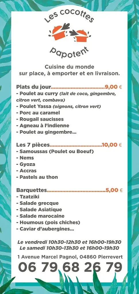 Menu_Les cocottes papotent_Pierrevert_image_2