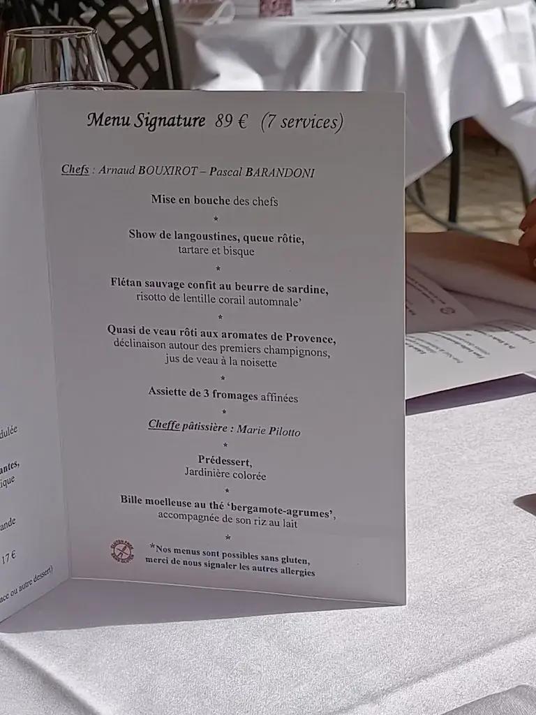 Menu_Le Mas du Lingousto Restaurant_Cuers_image_4