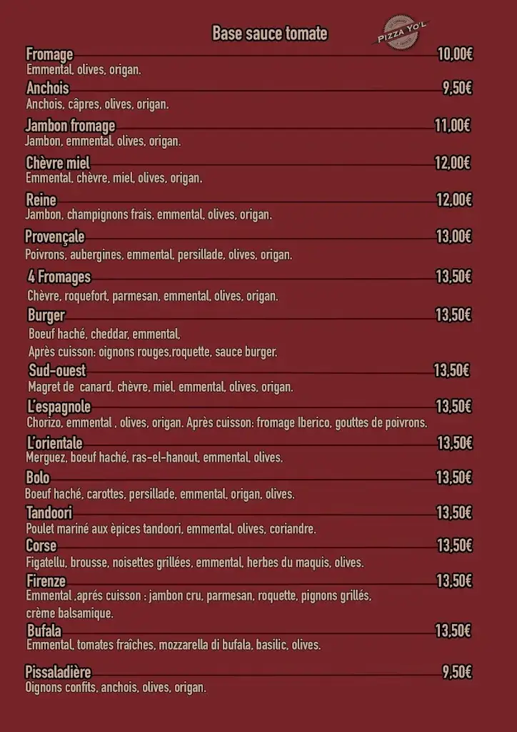 Menu_pizza yo'l_Pierrefeu-du-Var_immagine_2