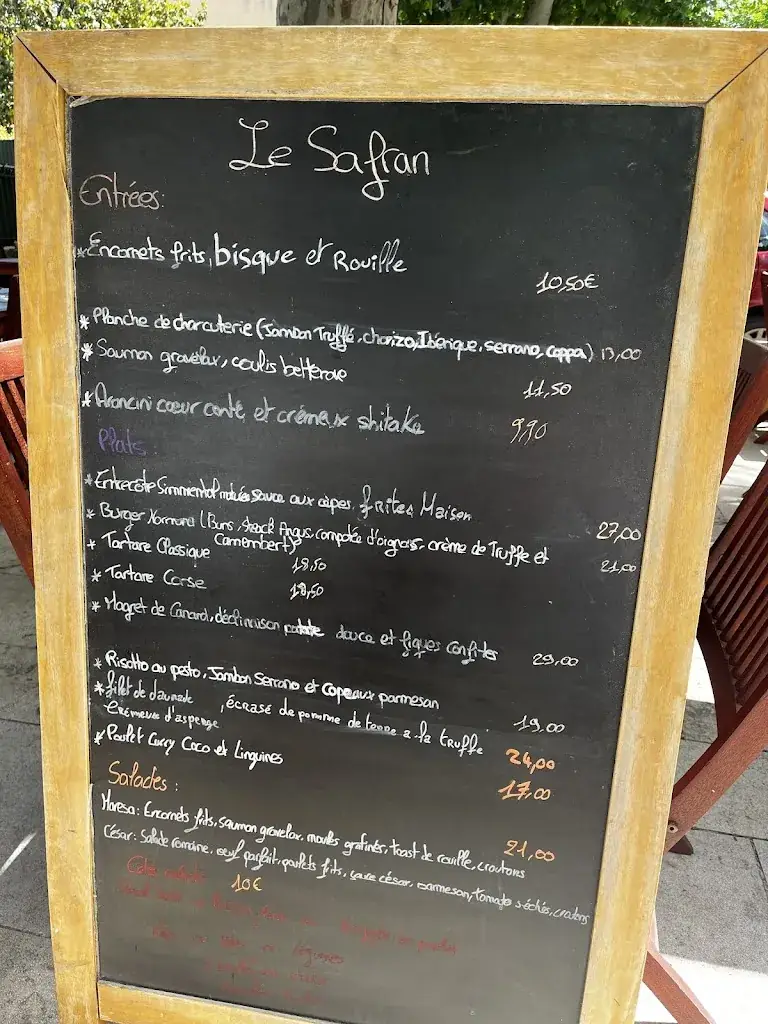 Menu_Le Safran_Trets_image_2
