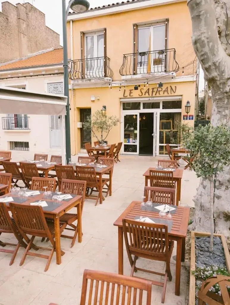 Le Safran restaurant in Trets