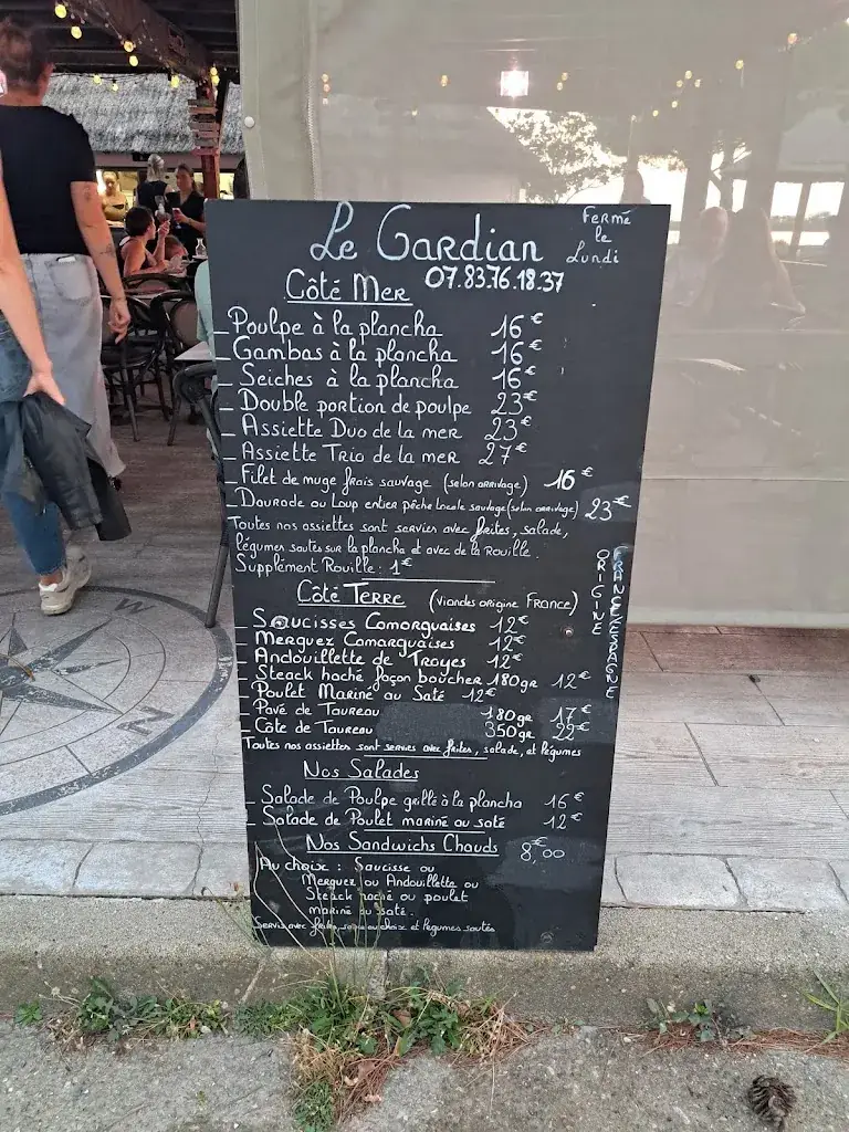 Menu_Le Gardian_Port-Saint-Louis-du-Rhône_imagen_1