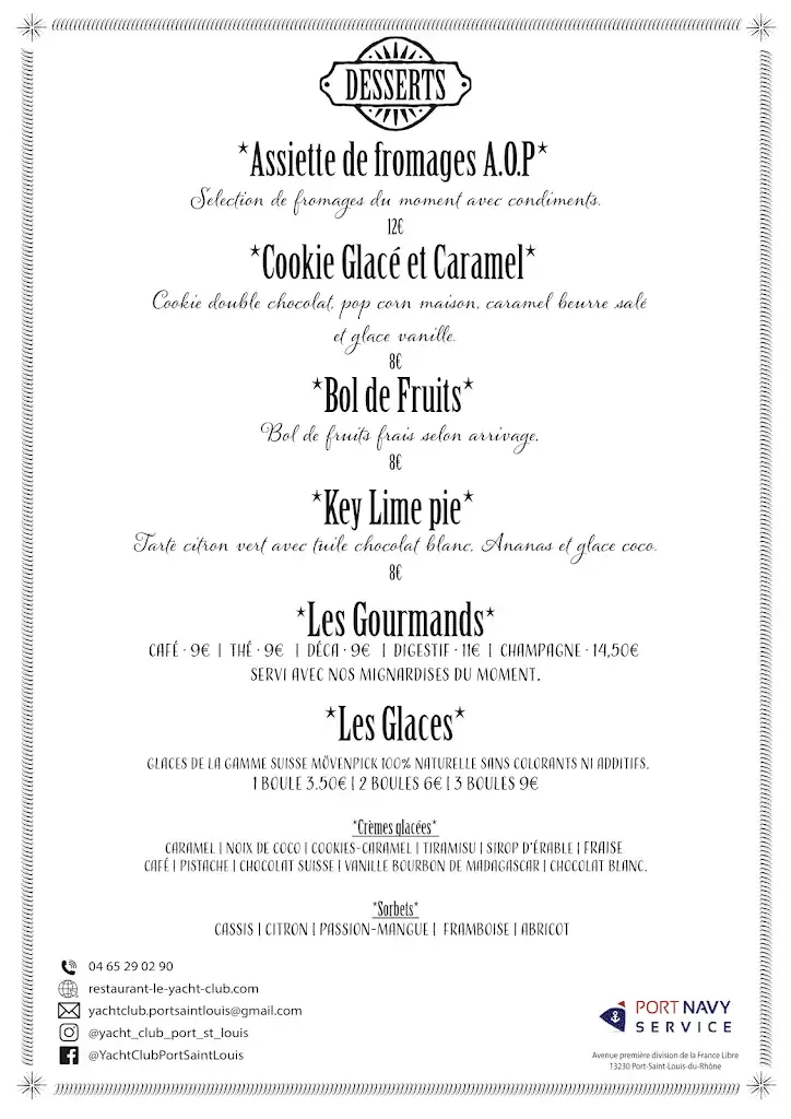 Menu_Yacht Club ️Restaurant_Port-Saint-Louis-du-Rhône_image_1