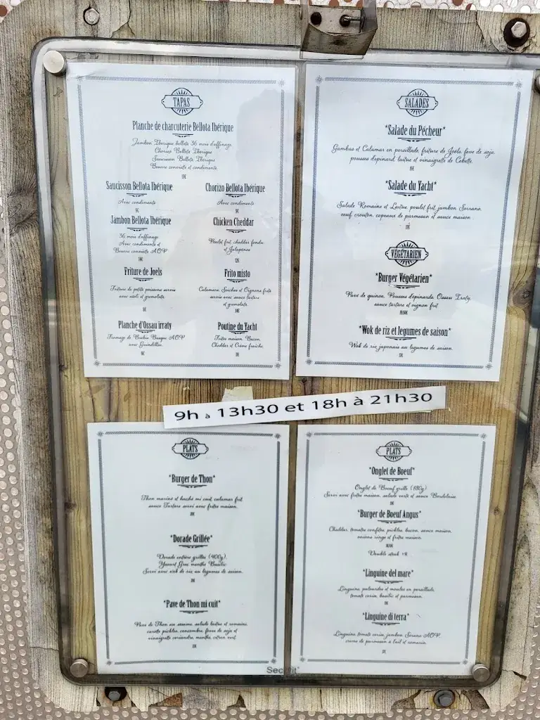 Menu_Yacht Club ️Restaurant_Port-Saint-Louis-du-Rhône_image_3