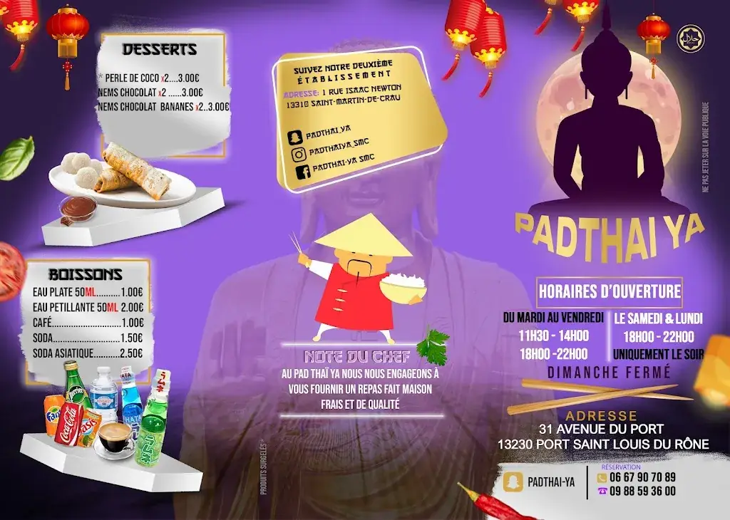 Menu_Le Padthaiya_Port-Saint-Louis-du-Rhône_immagine_3