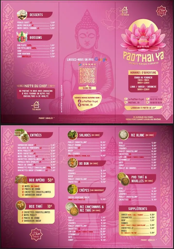 Menu_Le Padthaiya_Port-Saint-Louis-du-Rhône_immagine_4