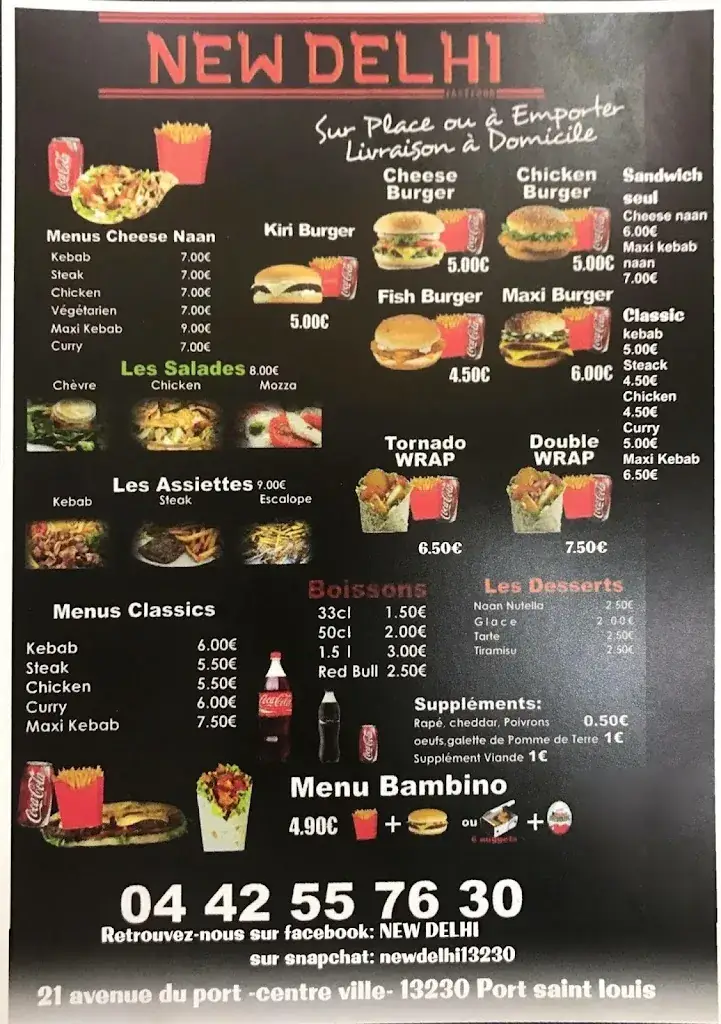 Menu_New delhi_Port-Saint-Louis-du-Rhône_image_1