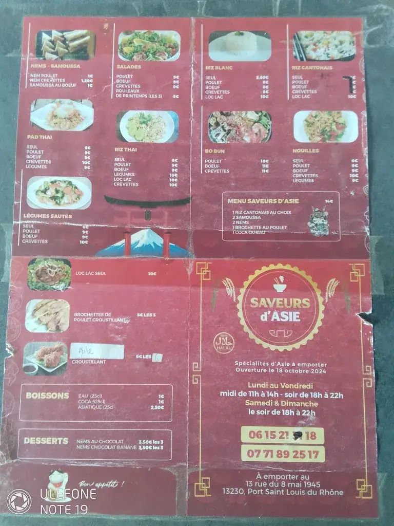 Marie Linda Niflore_Saveur d’Asie à Emporter_Port-Saint-Louis-du-Rhône_Bewertung